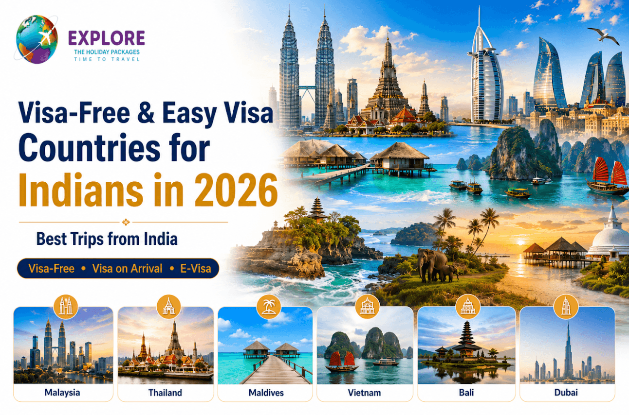 Visa-Free & Easy Visa Countries for Indians in 2026: Best Trips to Plan from India