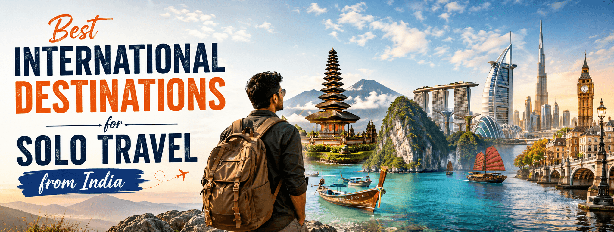Best International Destinations for Solo Travel from India